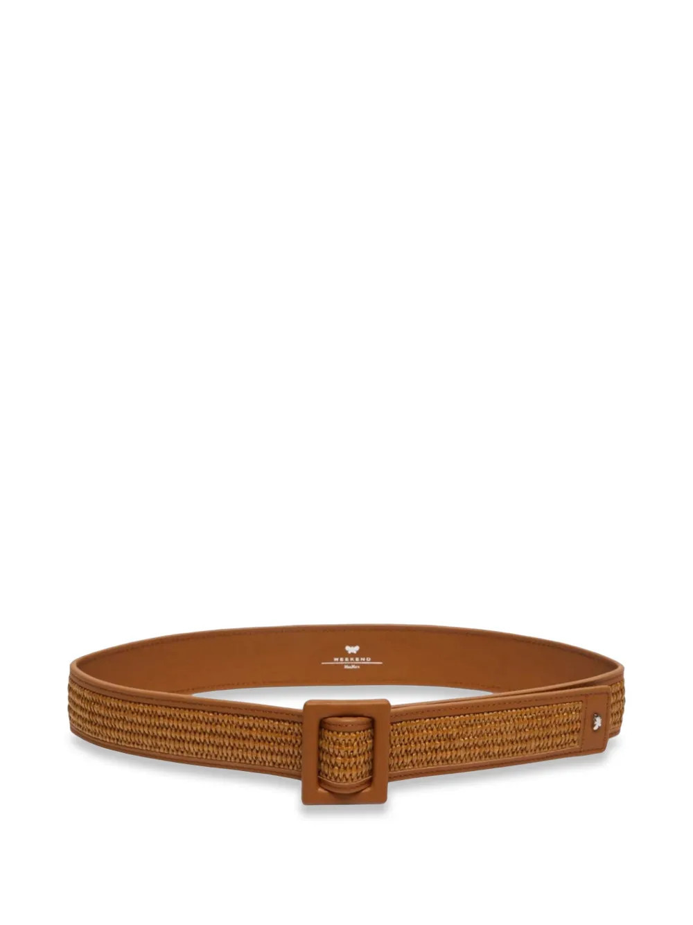 Weekend Max Mara raffia-effect belt - Neutrals | Farfetch Global