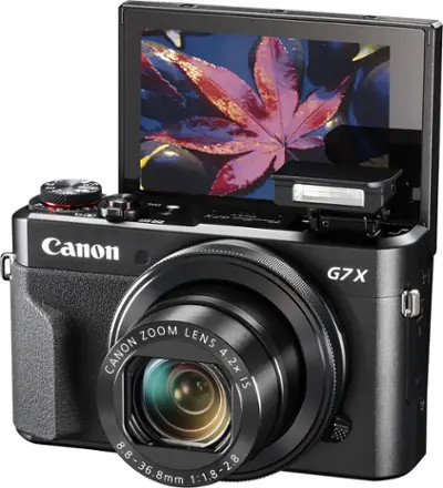 Canon - PowerShot G7 X Mark II 20.1-Megapixel Digital Video Camera - Black | Best Buy U.S.