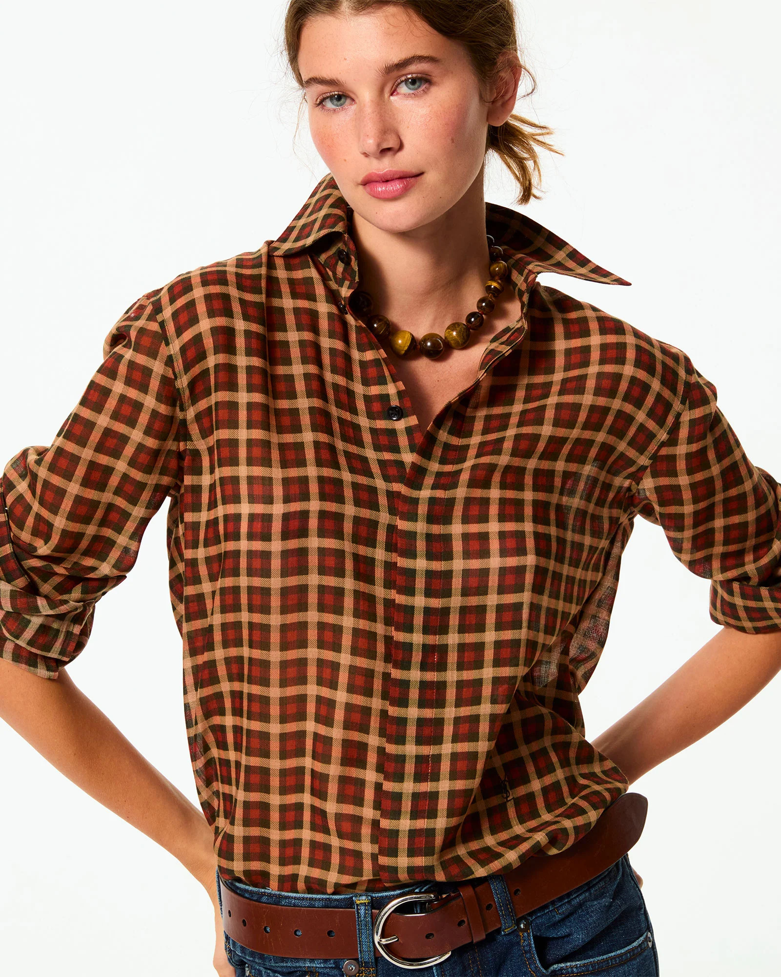 The Very Big Bead Stone Necklace | Roxanne Assoulin