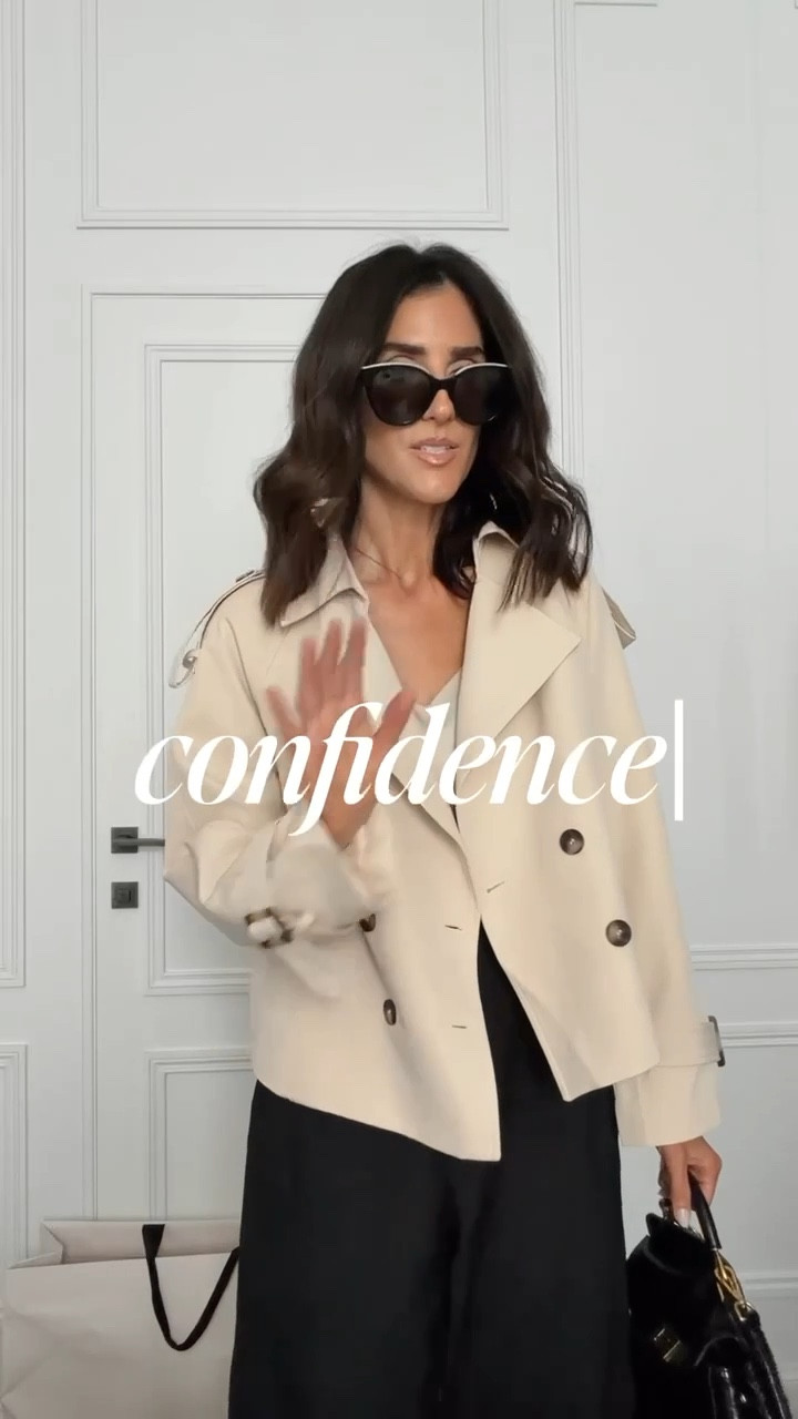 I absolutely love this cropped trench coat! It's so good, budget friendly and chic. Styled it with my satin tank top (XS) and Zara
trousers(XS)
StylinByAylin, Aylin #zara 

#LTKootd #LTKgrwm #LTKOver40