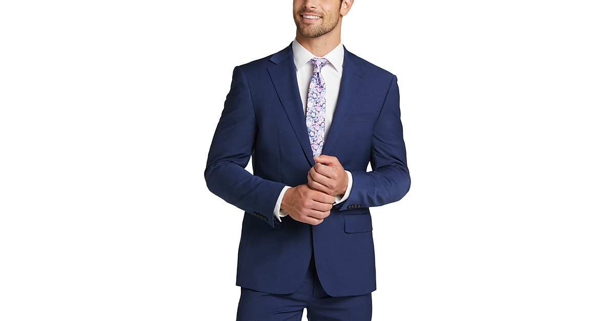 Calvin Klein Skinny Fit Suit Separates, Blue | The Men's Wearhouse