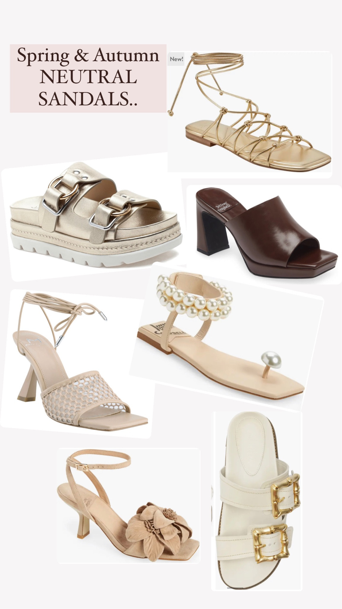 Neutral sandals for #HOCspring & #HOCautumn gals! 

#HOC #houseofcolour #neutralsandals 

#LTKSeasonal #LTKshoecrush
