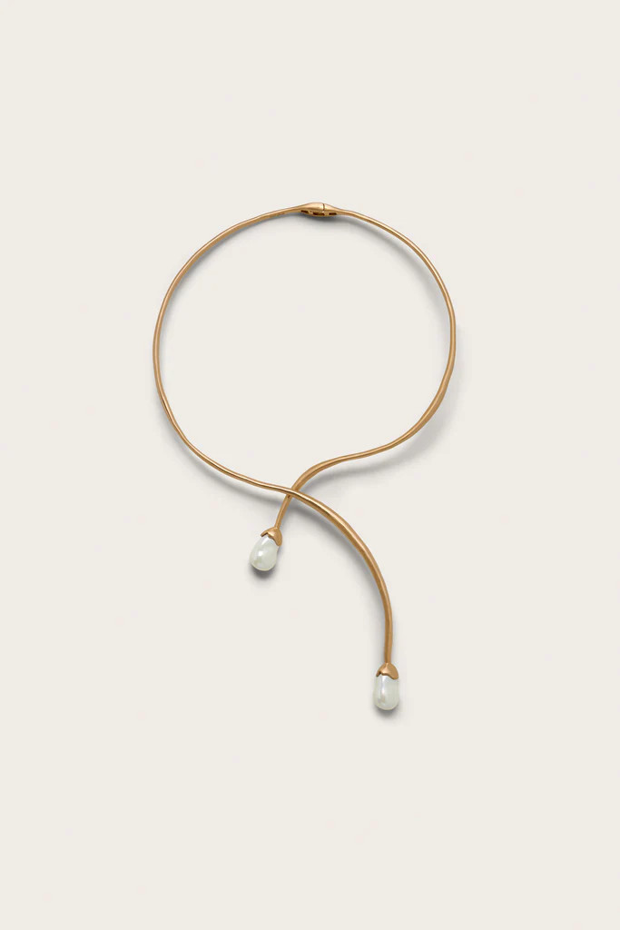 VINA CHOKER - BRUSHED BRASS | Cult Gaia - US