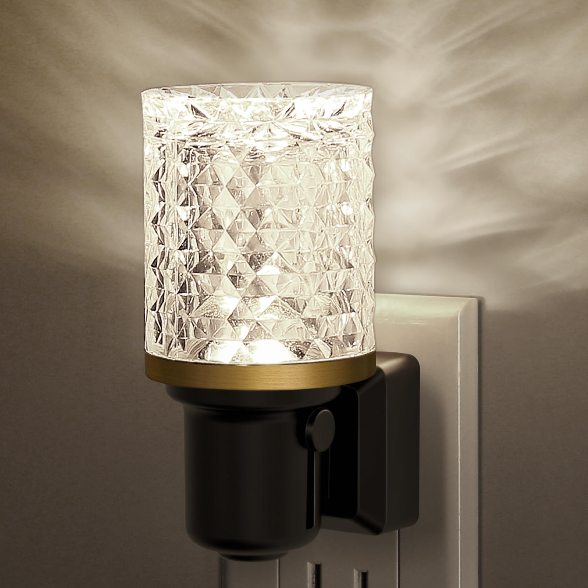 JandCase LED Night Light, Dimmable Night Lights Plug into Wall, Modern Nightlight with Auto On Of... | Amazon (US)