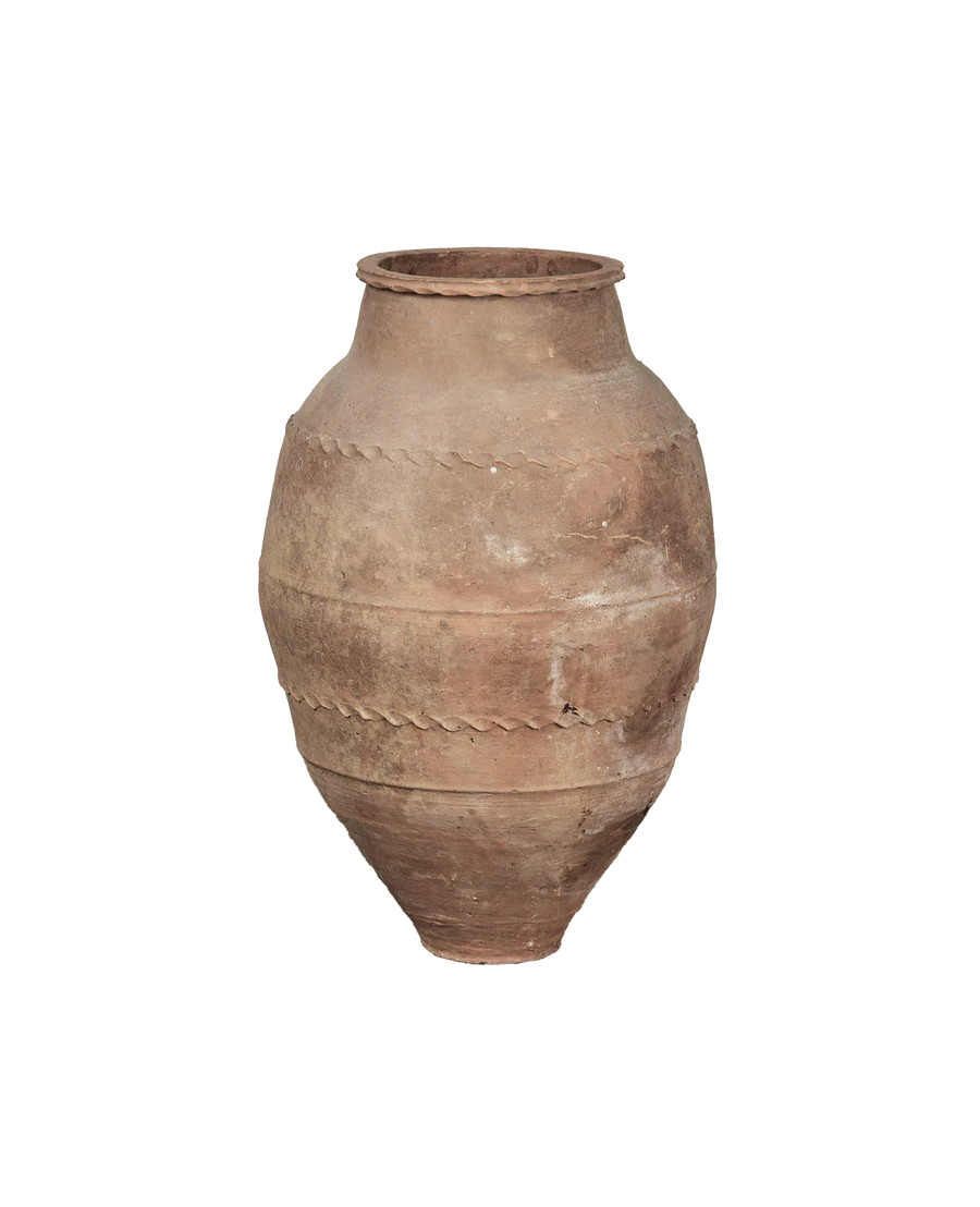 Olive Ateliers Antique Turkish Olive Jar - Pots, Pottery, and Planters | Olive Ateliers