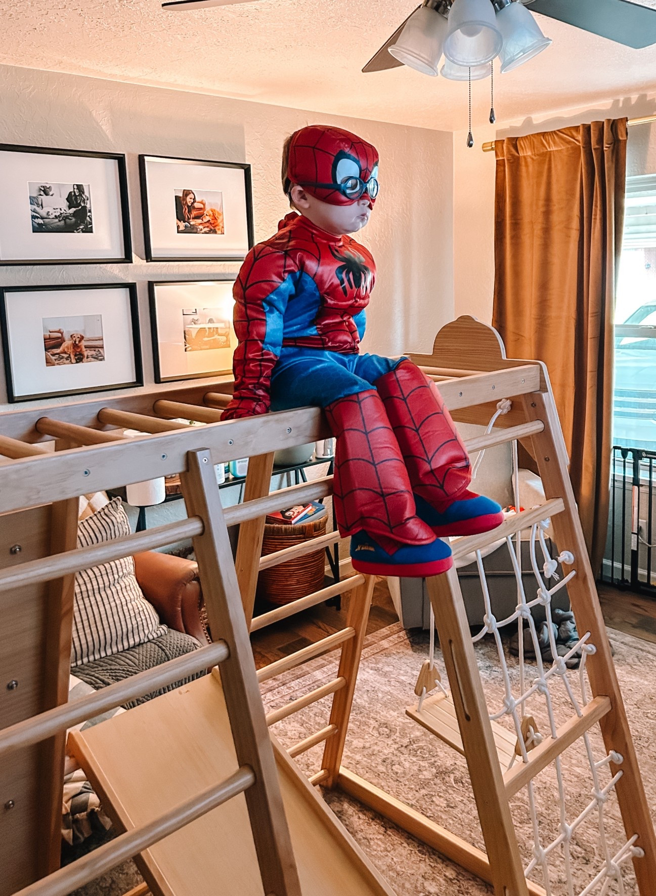 Mornings with Spidey 🕸️❤️

Spider-Man costume, toddler Halloween costume, indoor gym, kids climbing, indoor play toddler, kid slide, climbing gym

#LTKKids #LTKFamily