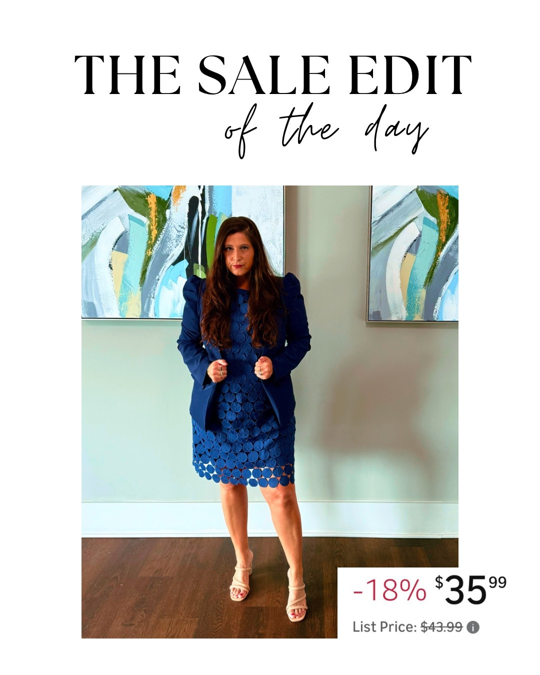 A perfect dress to add to your closet!

Dress it up or down! Wear in spring or summer or add tights for a winter look!

Runs true to size-wearing a large for a slightly less fitted look 

Great quality too and currently on sale!

#LTKootd #LTKSaleAlert #LTKdayinmylife