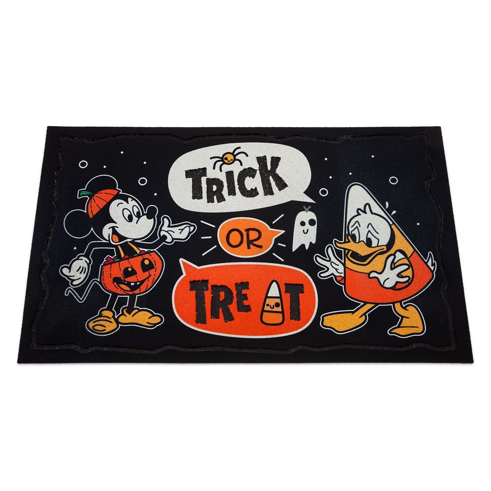 Mickey Mouse and Donald Duck Halloween Door Mat | Disney Store