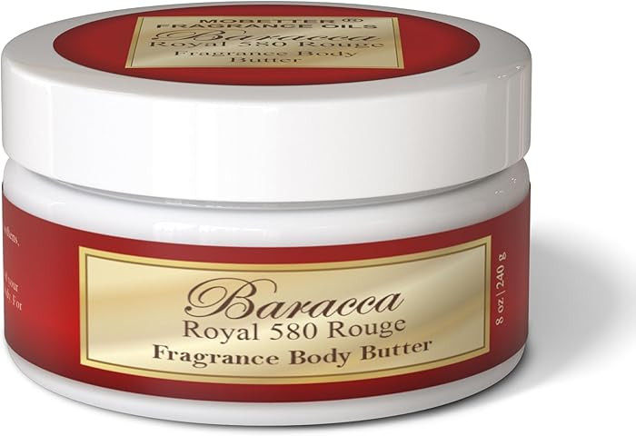 MOBETTER FRAGRANCE OILS Baracca Royal 580 Rouge Body Butter 8oz, Long Lasting, Heals, Repairs & P... | Amazon (US)