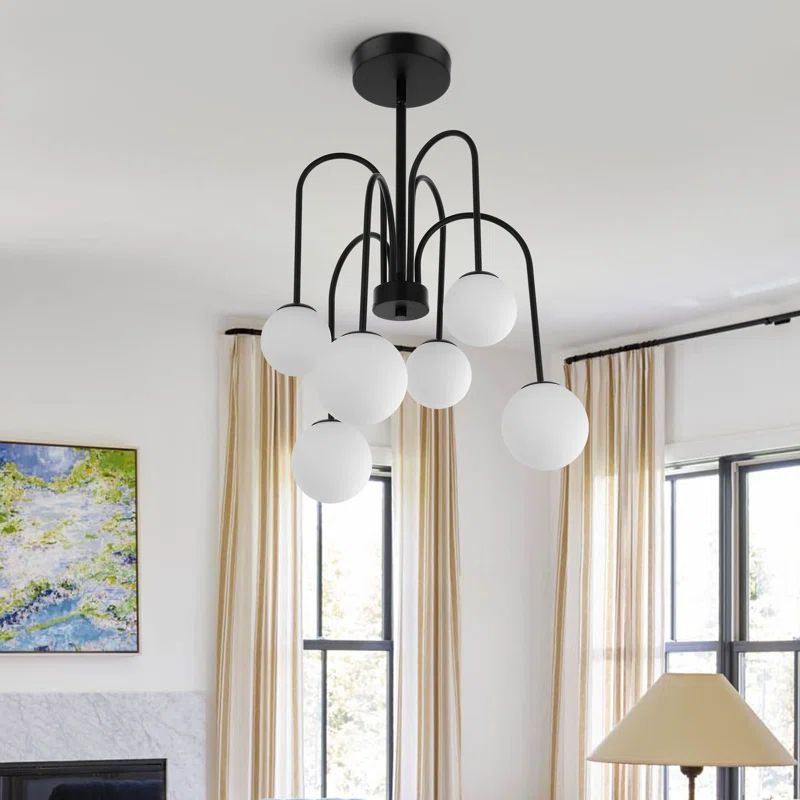 Argomaniz 6 - Light Dimmable LED Sputnik Sphere Chandelier | Wayfair North America