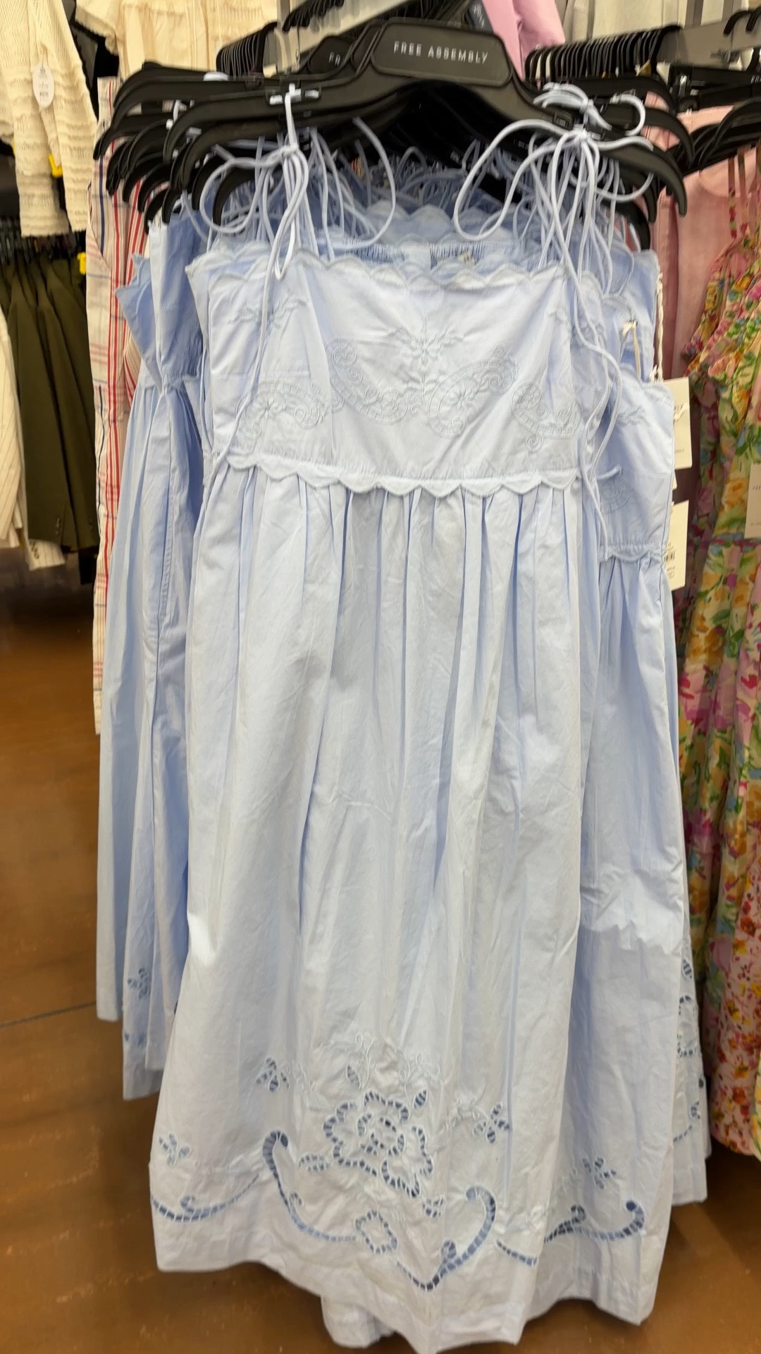 Major sale alert! 🤗 This embroidered midi dress from Walmart looks so much more expensive than it is. 😍 The intricate embroidered details and flattering silhouette give it such an elevated, boutique-inspired look. The blue is my favorite (but it’s selling out quickly!), 🩵while the black is still well stocked in a wide range of sizes. 🖤 Such an easy dress for summer vacations, brunch, date nights, etc. ☀️ #walmartfind #summerdress #budgetfriendlyfashion

#LTKPetite #LTKSaleAlert #LTKSeasonal