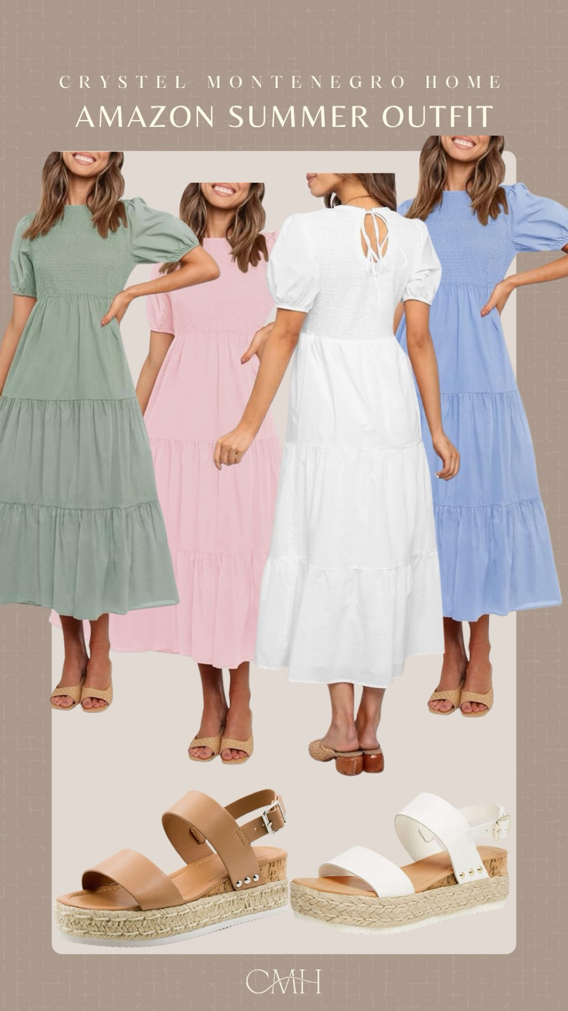 Summer Outfit. Sandals.