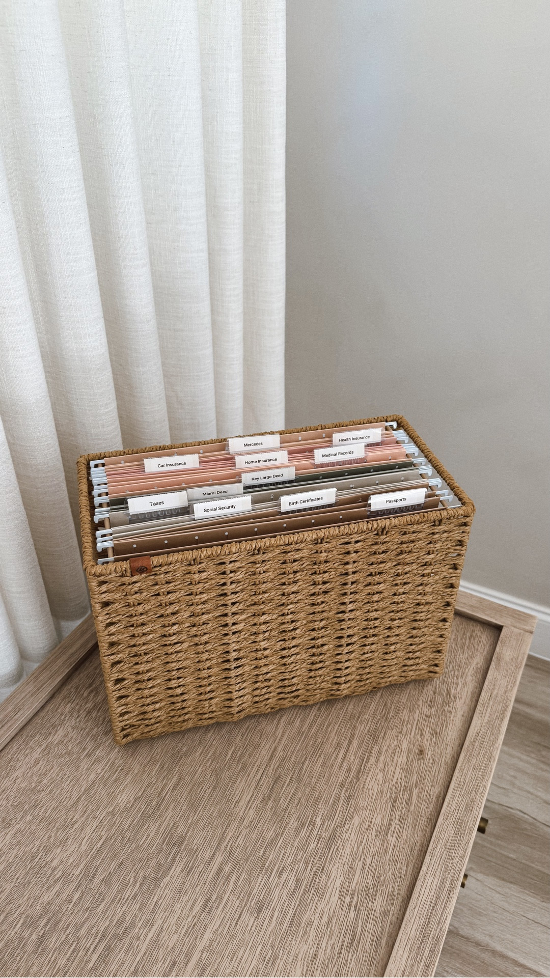 A filing system worthy of your Pinterest board 🤎

#filingsystem #paperorganization #files #filecabinet #officeorganization #files #amazon #office

#LTKHome #LTKFindsUnder100 #LTKFindsUnder50