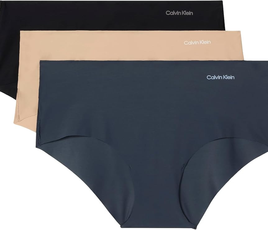 Calvin Klein Invisibles Hipster Multipack Panty | Amazon (US)