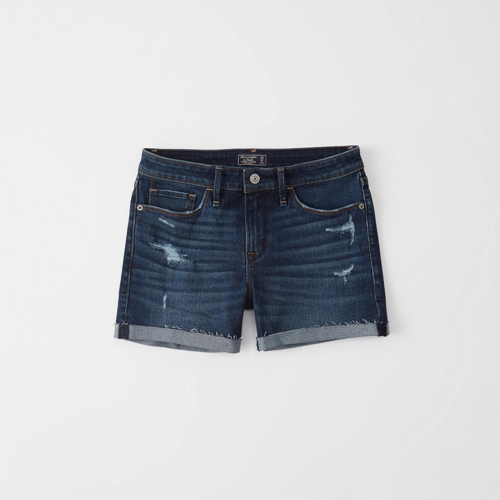 Low-Rise Mid-Length Shorts | Abercrombie & Fitch US & UK