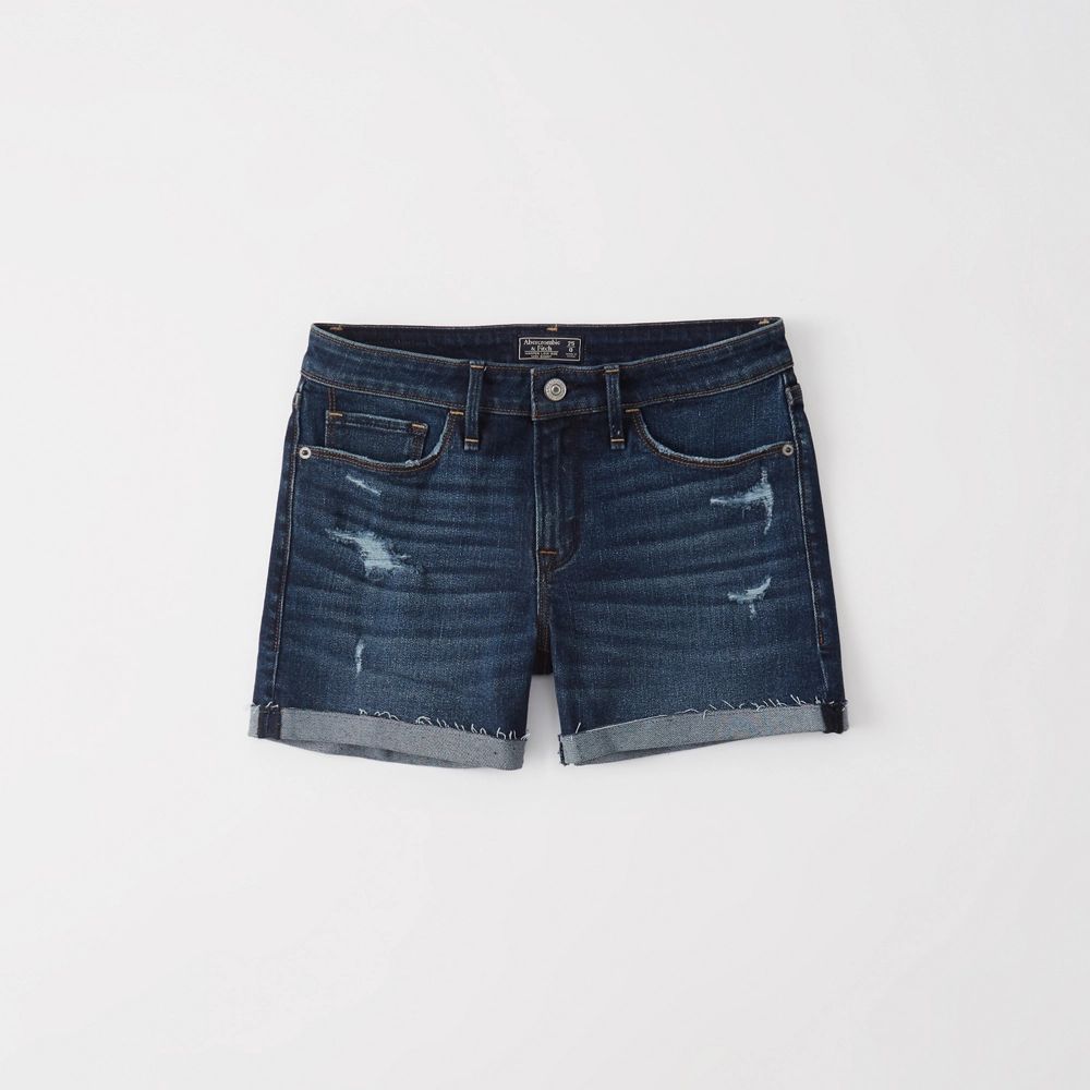 Low-Rise Mid-Length Shorts | Abercrombie & Fitch US & UK