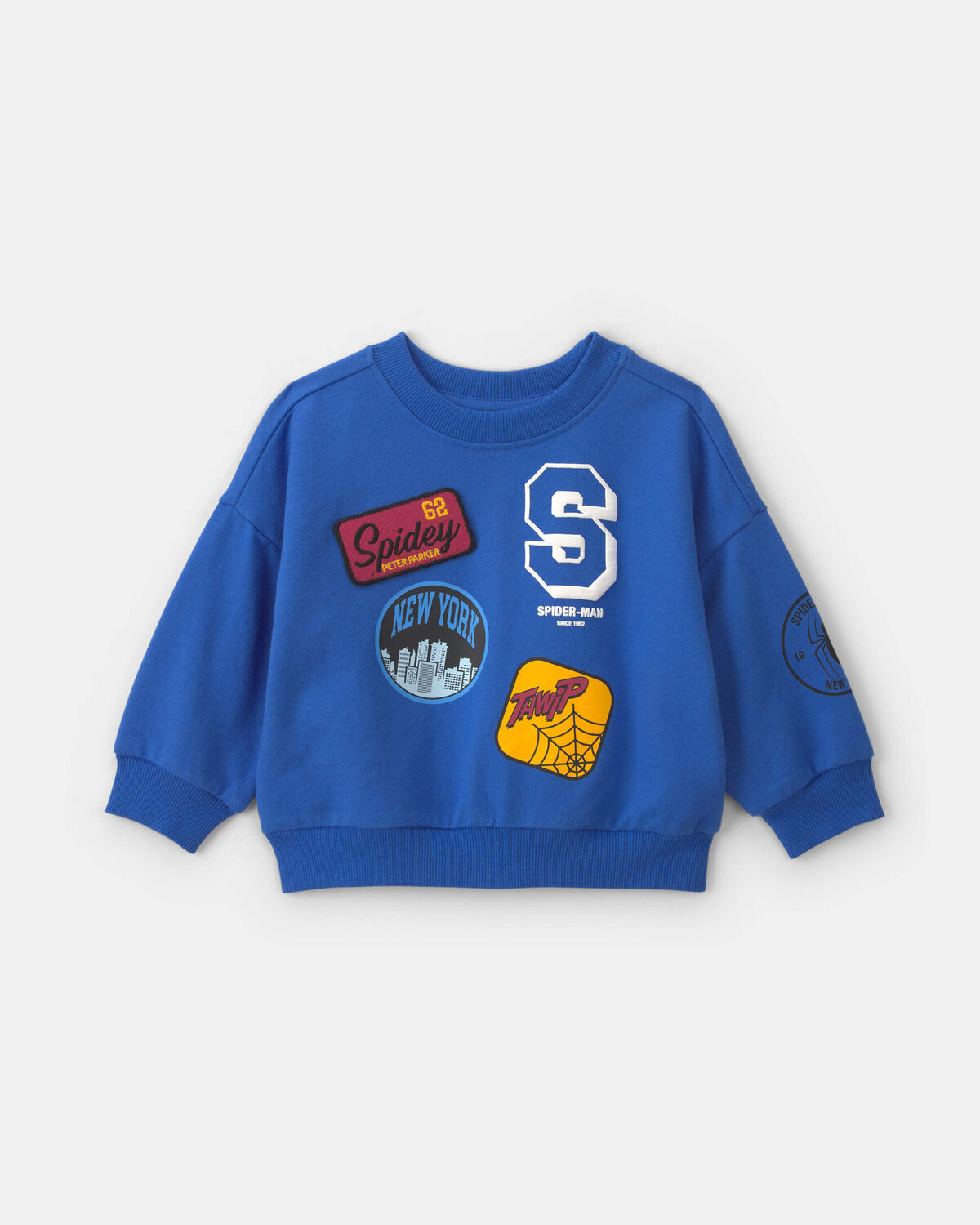 Toddler Boy ©Marvel Spider-Man Pullover Sweatshirt - Blue | Carter's Inc