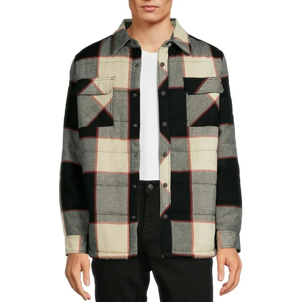 George Men's and Big Men's Shirt Jacket, Sizes up to 3XL - Walmart.com | Walmart (US)