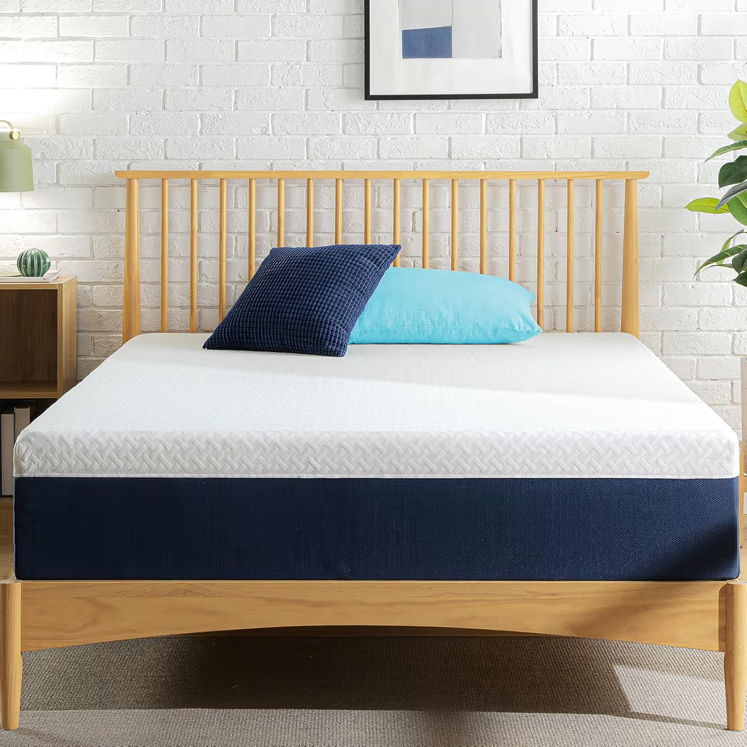 ZINUS 12 Inch Queen Hybrid Mattress, Medium Firm Feel | Amazon (US)