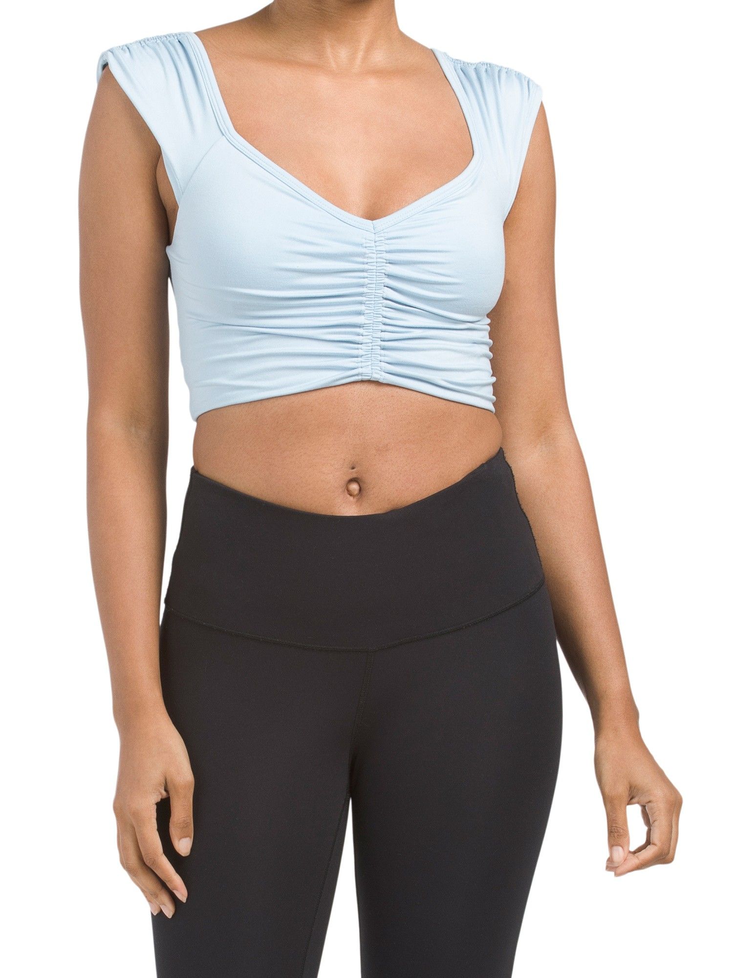 Breathe Deeper Ruched Top | Workout Tops | Marshalls | Marshalls