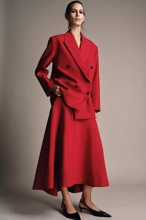 LEATHER SLINGBACK SHOES | Zara US