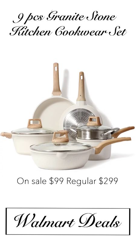 Such a good deal on this set!! Only $99!! 

#home #kitchen #giftideas #walmart #walmartdeals

#LTKhome #LTKfindsunder100 #LTKsalealert