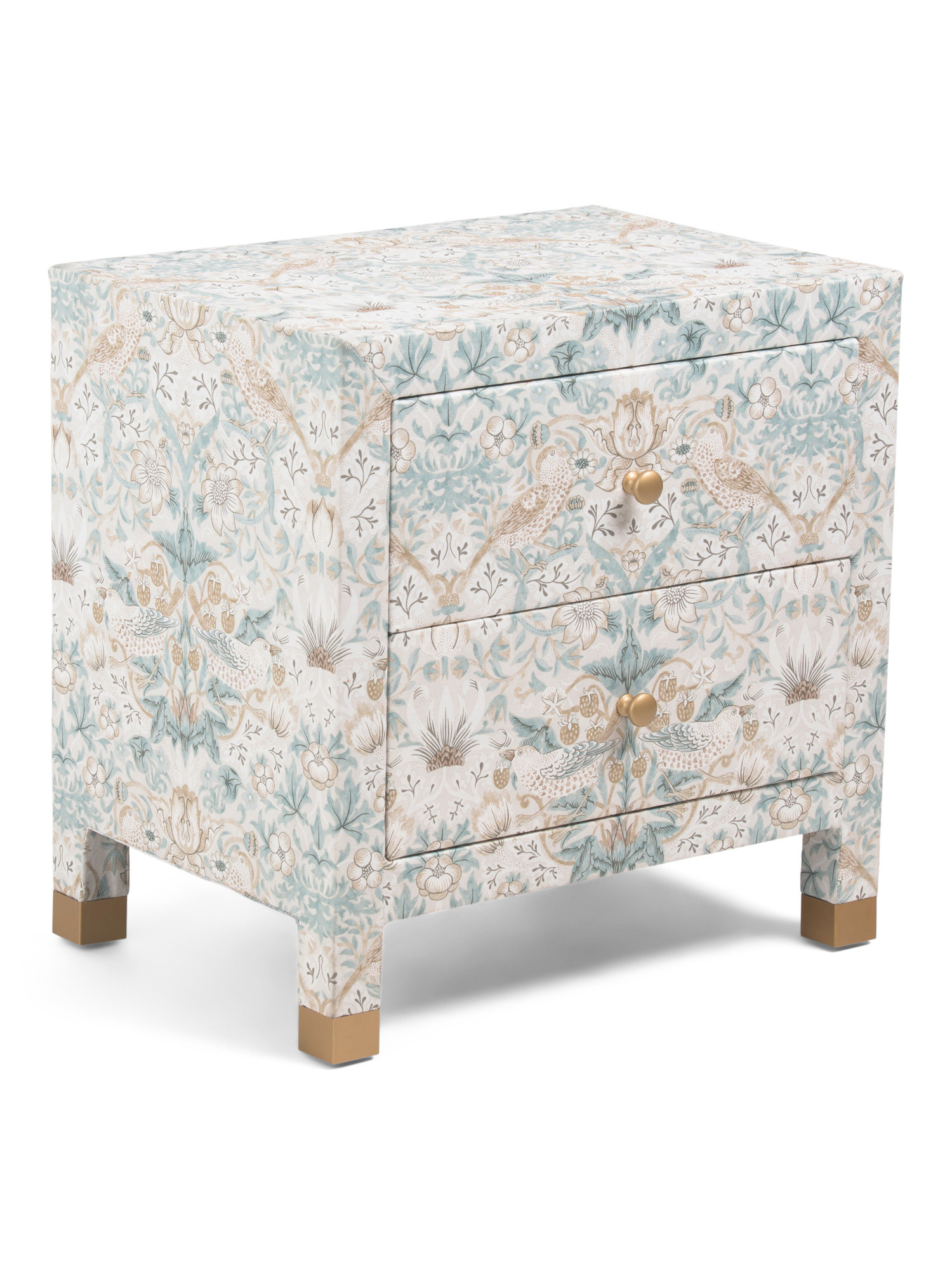 24x24 Strawberry Thief Printed Nightstand | Bedroom | Marshalls | Marshalls