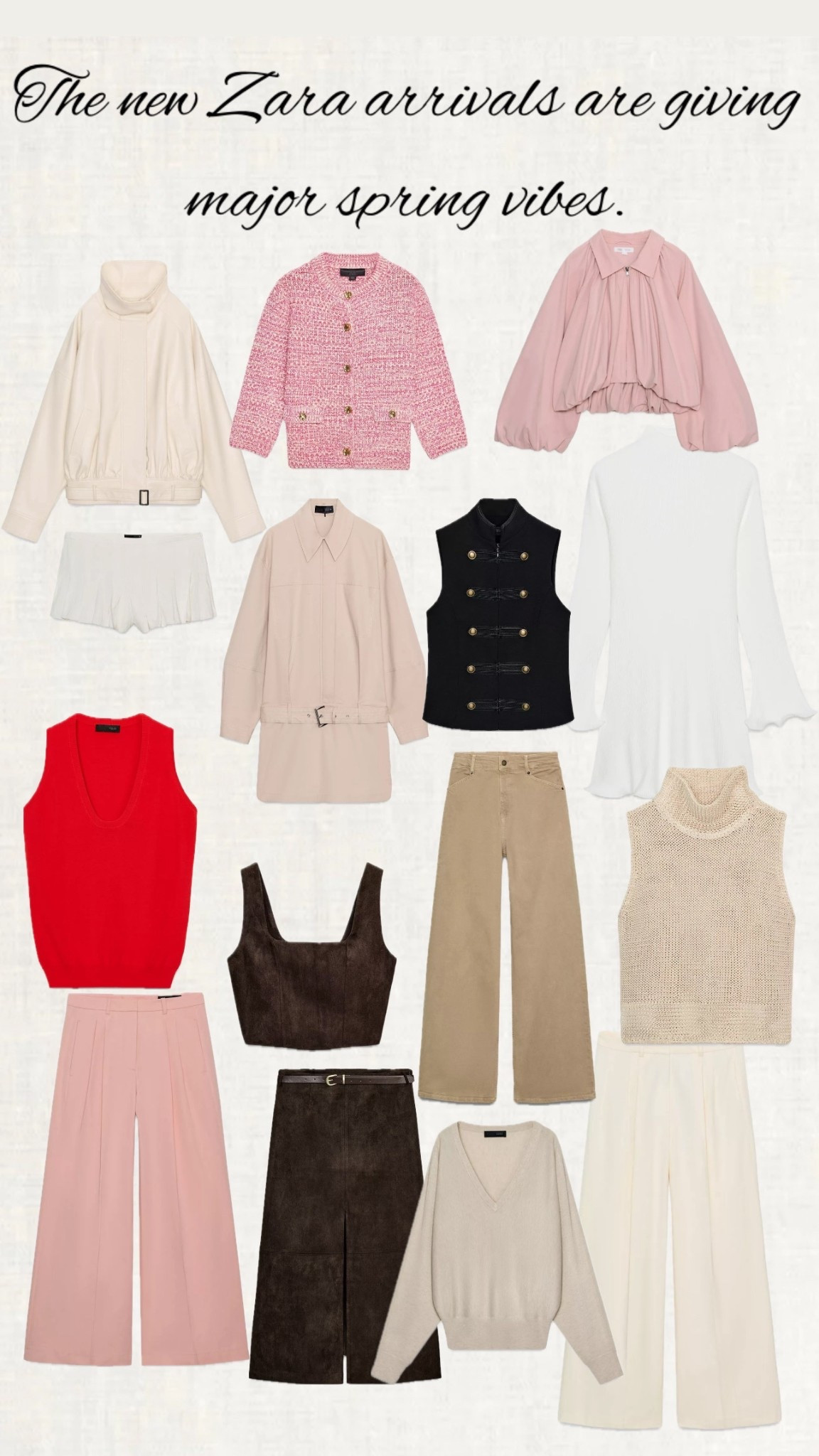 Zara’s new-in pieces are screaming spring vibes.

#LTKstyletip #LTKspring #LTKeurope