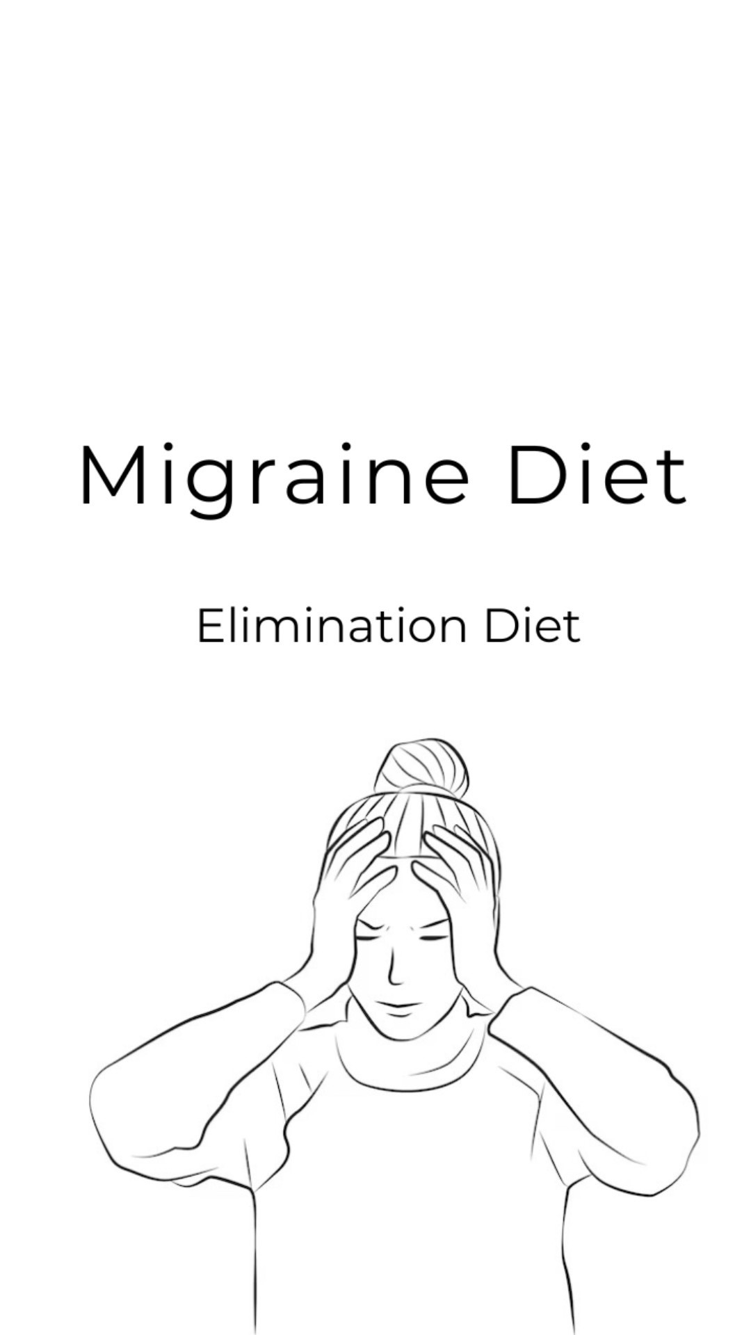 No gluten, dairy, eggs, yeast and sugar for 3 weeks and then introduce each individually for 3 days 