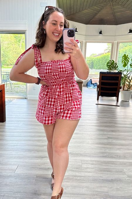 The cutest romper I’ve had in a long time - and so perfect for Canada Day! 🇨🇦 Old Navy has been featuring incredible sales lately, so this is a perfect time to pick up a cute Canada Day outfit! 

#LTKsalealert #LTKSeasonal #LTKunder50