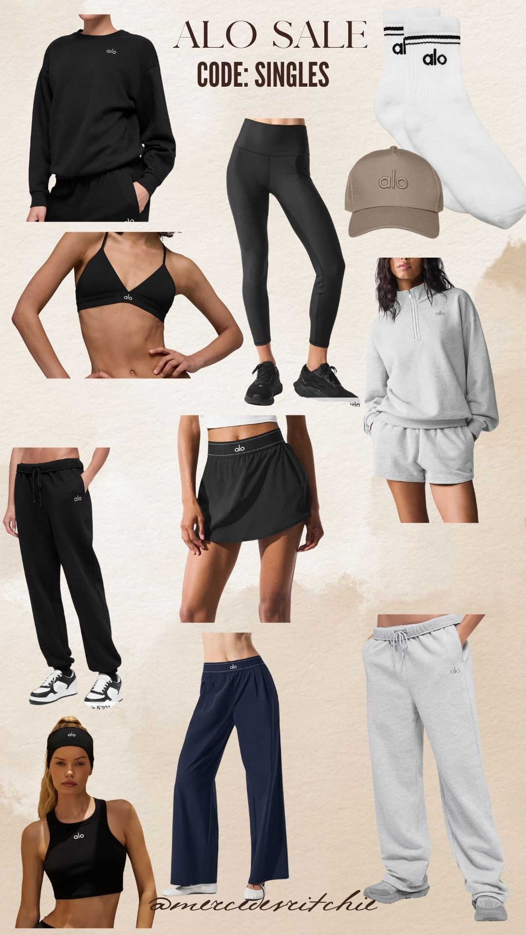 Alo sale
Alo favourites 
Alo sweatsuit 
Tennis skirt
Alo yoga 

Size medium in all 

#LTKActive #LTKMidsize #LTKSaleAlert