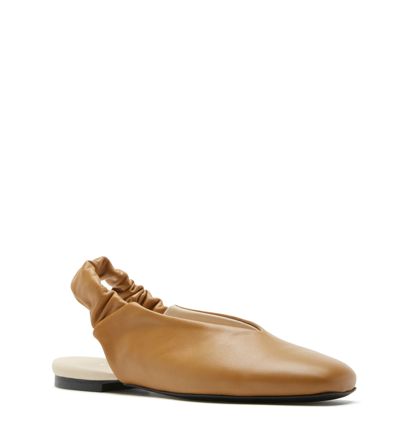 GLENN LEATHER SLINGBACK FLAT | La Canadienne