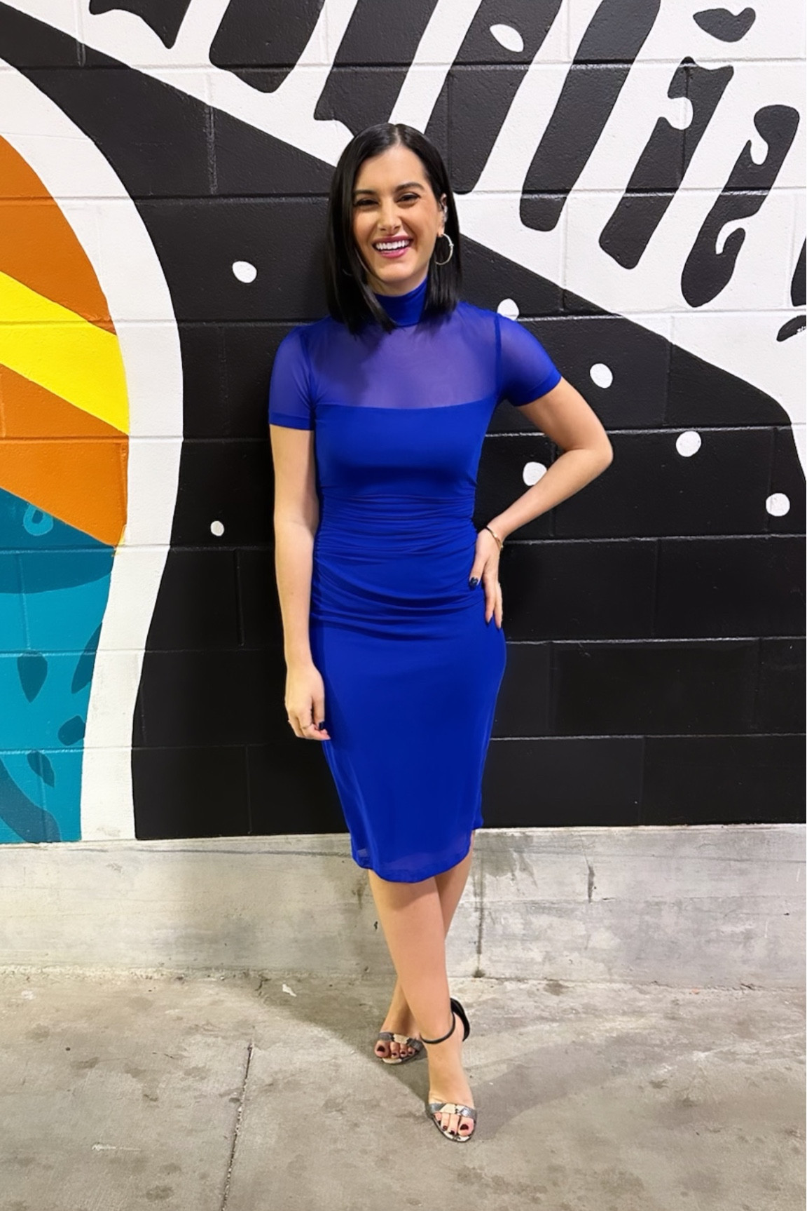 Fight night fit! This dress is super comfortable and the color is gorgeous! Shoes are older McQueen but I linked some similar and way more affordable 💙

#LTKparties #LTKSeasonal #LTKworkwear