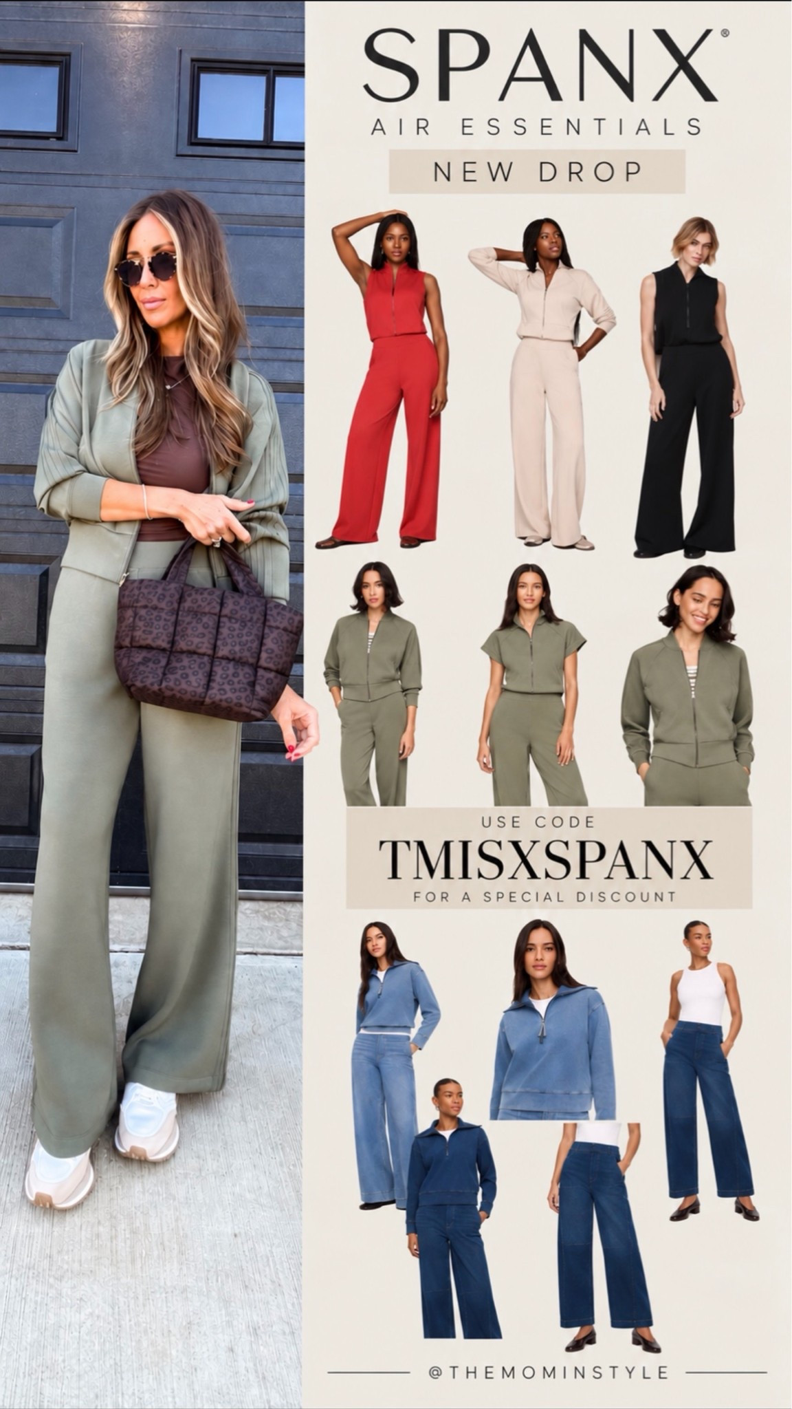 New drop at Spanx 
Code TMISXSPANX

#LTKootd #LTKgrwm #LTKOver40