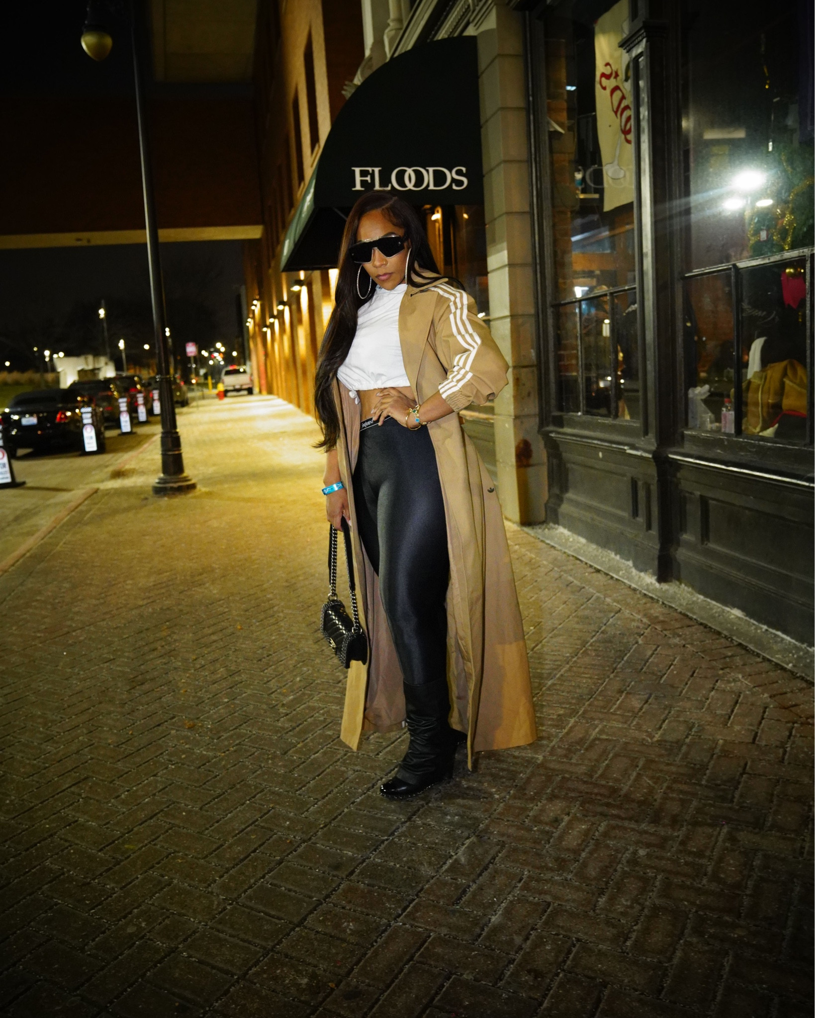 @detroitpistons vs. @nyknicks 
I’m riding for the home team ❤️💙

📷 @dk4media 

I found a few of the purse, boots, and leggings for y’all too

#LTKootd #LTKMidsize #LTKBeauty