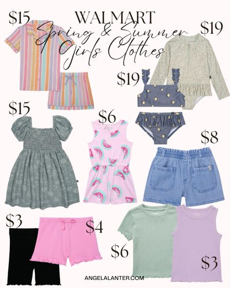 Walmart finds: spring and summer clothes for kids. So affordable and cute!

#LTKkids #LTKbaby #LTKfindsunder50