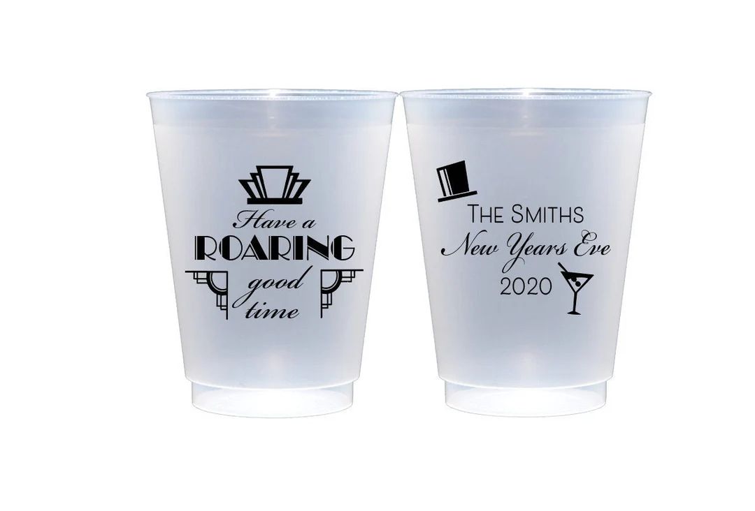 NYE 2020 Cups Roaring 20s Cups Have a Roaring Good Time New - Etsy | Etsy (US)
