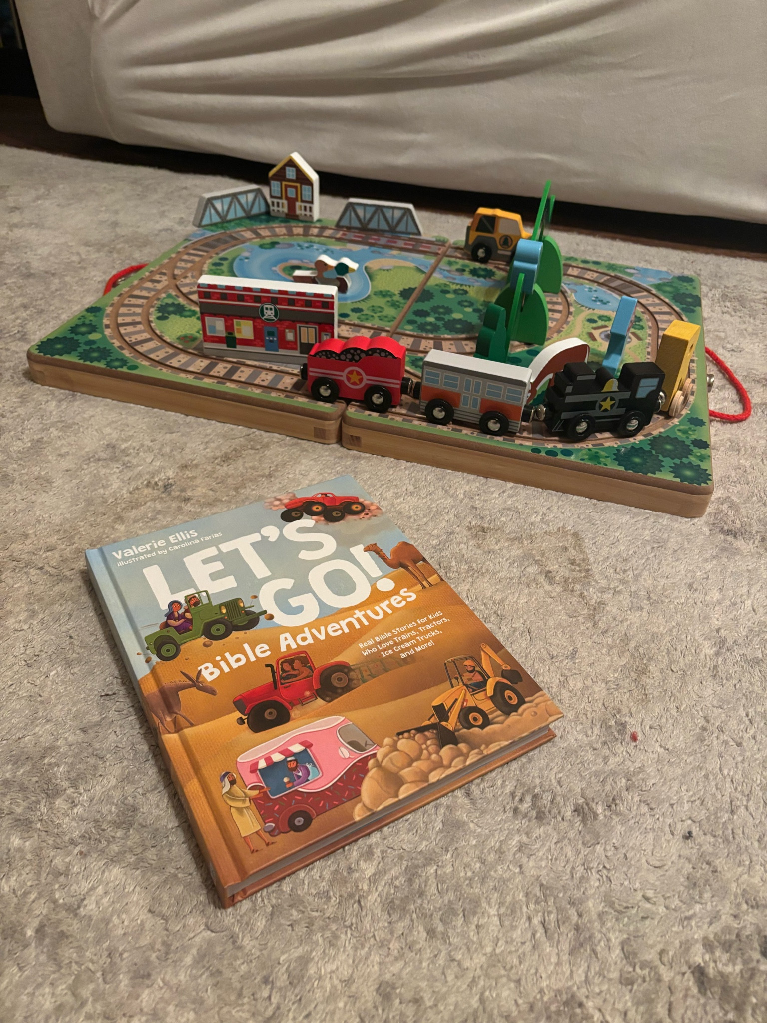 Love this new book! Connecting kids to Bible stories using transportation! 
It’s a great gift for kids who are into trucks/transportation! Valentine’s basket idea!! 

#LTKFamily #LTKMostLoved #LTKKids