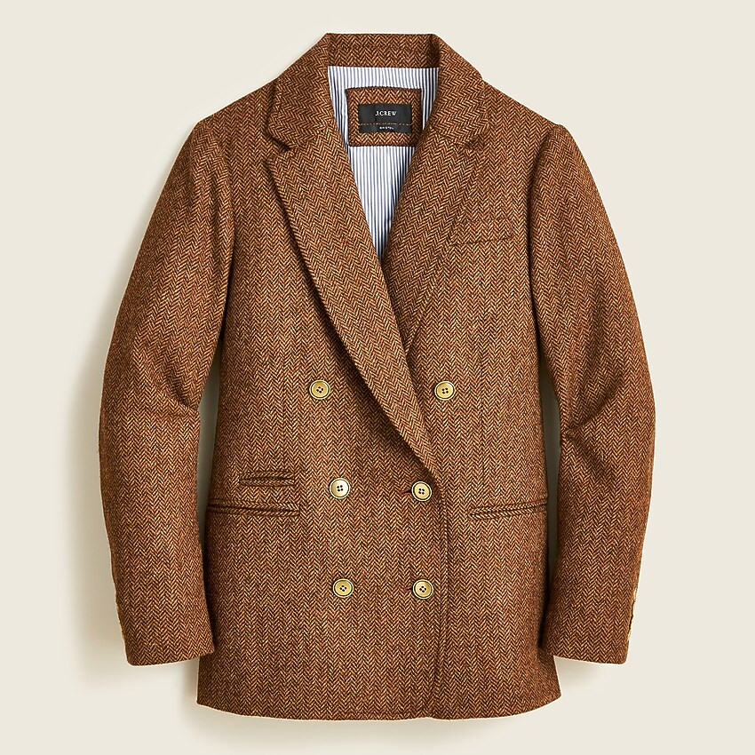 Bristol blazer in hazelnut English wool herringbone | J. Crew US