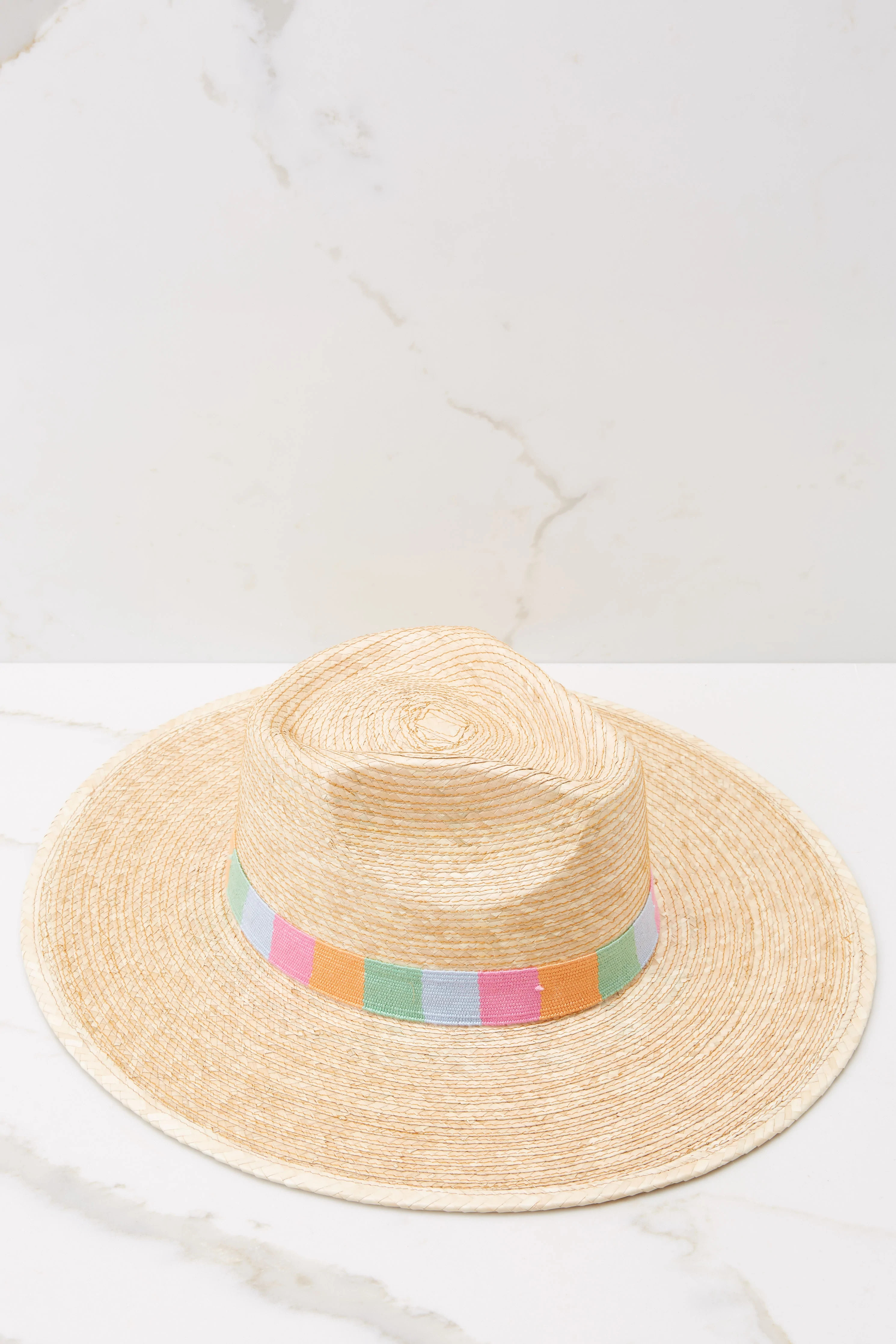 Griselda Palm Hat | Red Dress 