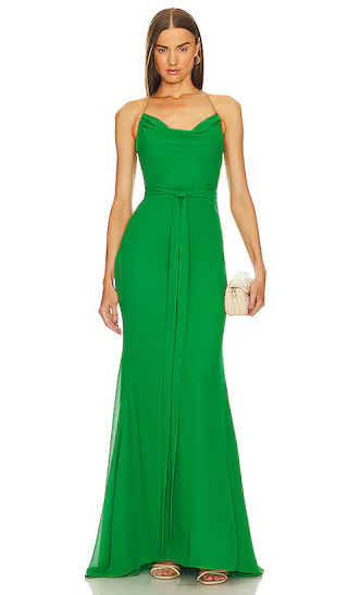 x REVOLVE Lorie Gown in Green | Revolve Clothing (Global)