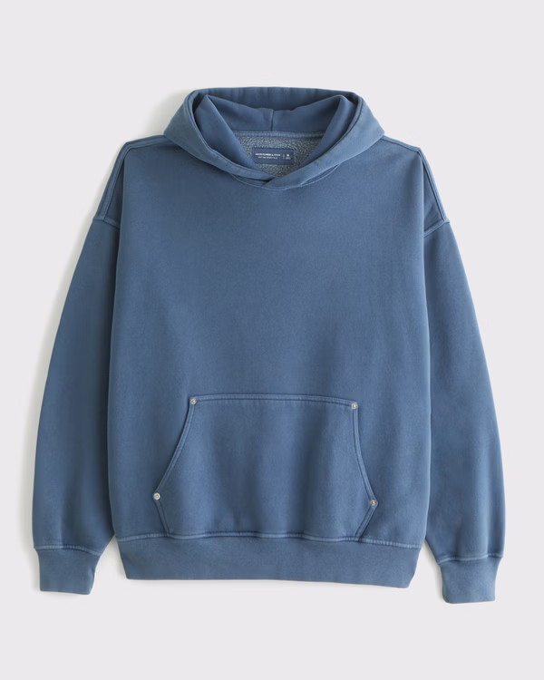 Men's Essential Popover Hoodie | Men's Tops | Abercrombie.com | Abercrombie & Fitch (US)