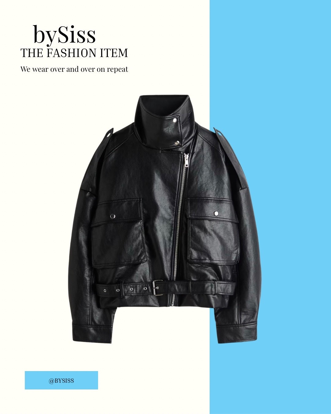 The vegan leather biker jacket is our go to! we always love and wear this fashion piece totally during inbetween transitional season xoxo also linked another one we have and we always size up to get an even more baggier fit we love. Every season we find some new ones we wear a lot 😍😍

#LTKFashionMonth #LTKstyletip #LTKeurope