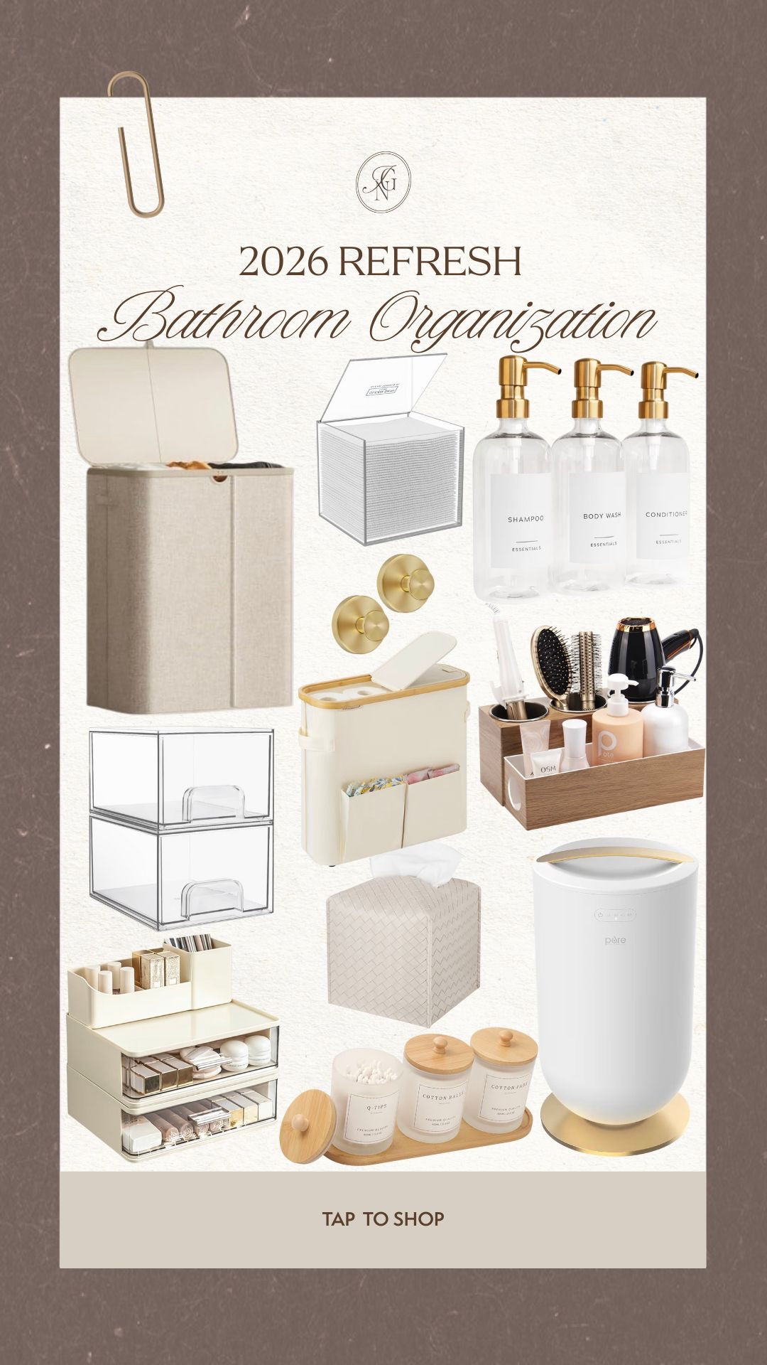 2026 refresh, but keep it simple ✨
These Amazon organization finds make it easy to refresh every space — toys, office, bathroom, closet, and pantry. Neutral, functional pieces that keep your home calm, clutter-free, and actually livable.

#amazonfinds #homeorganization #ltkhome #organizedhome #pantryorganization #closetorganization #bathroomorganization #officeorganization #homerefresh

#LTKFindsUnder50 #LTKHome
