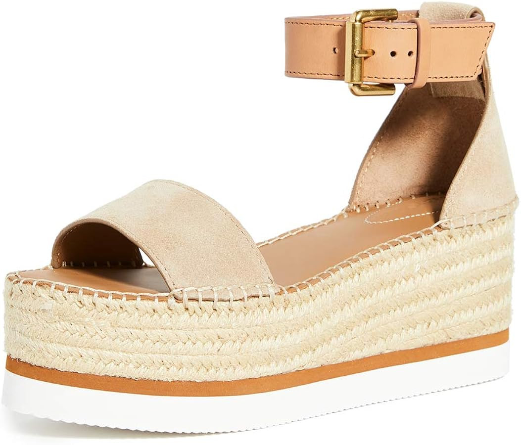 See by Chloe Women's Glyn Flatform Espadrilles | Amazon (US)