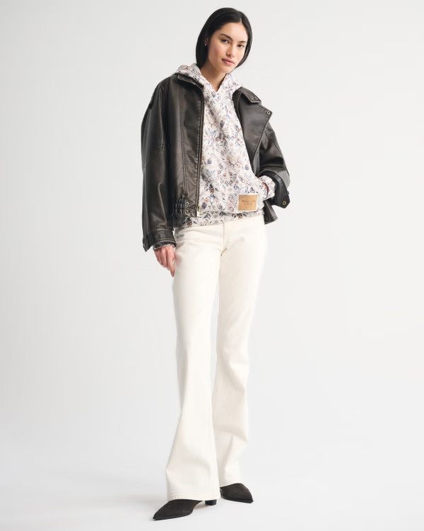 Sunday Notch-Neck Hoodie | Abercrombie & Fitch (US)