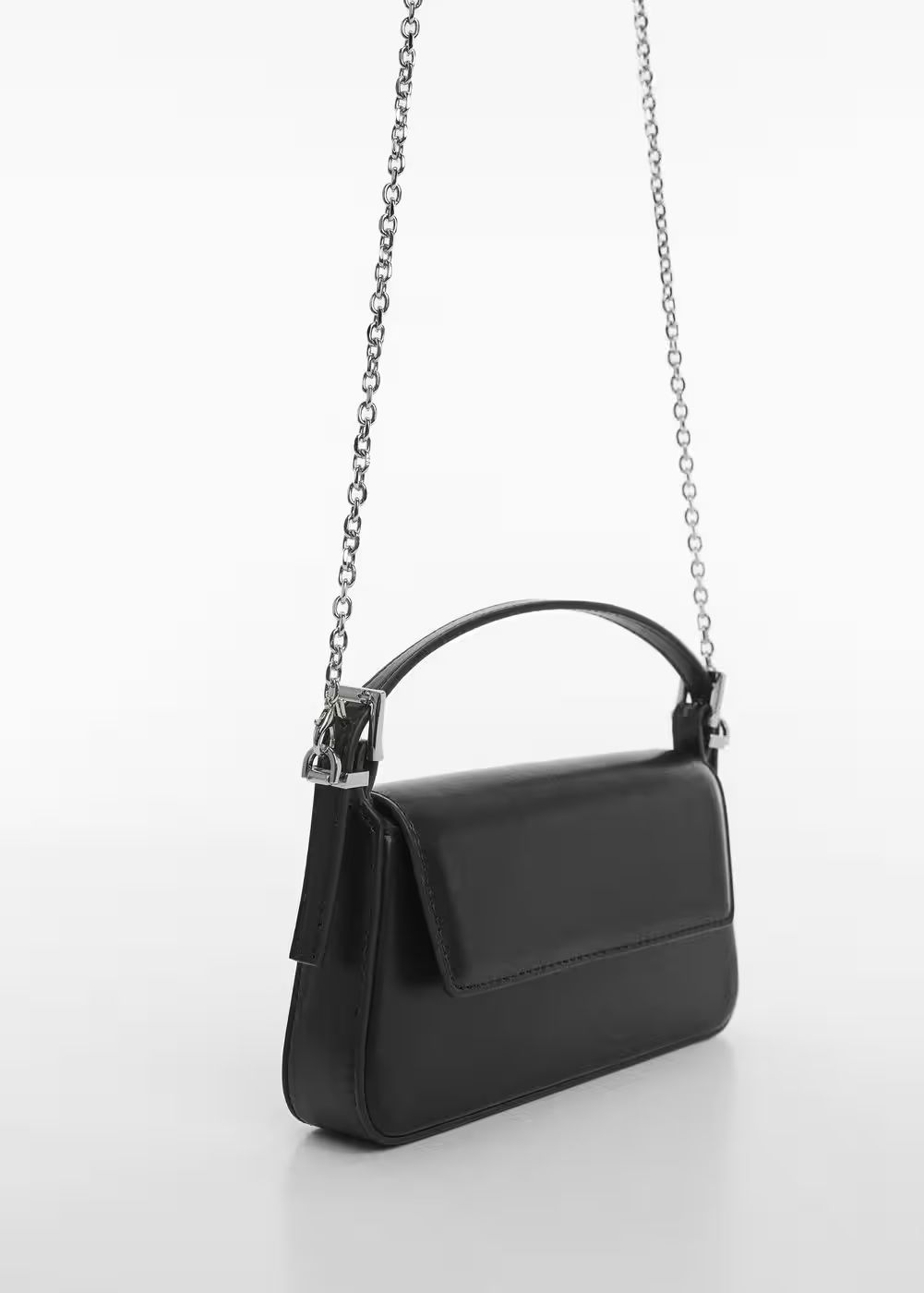 Double strap bag with flap | MANGO (UK)