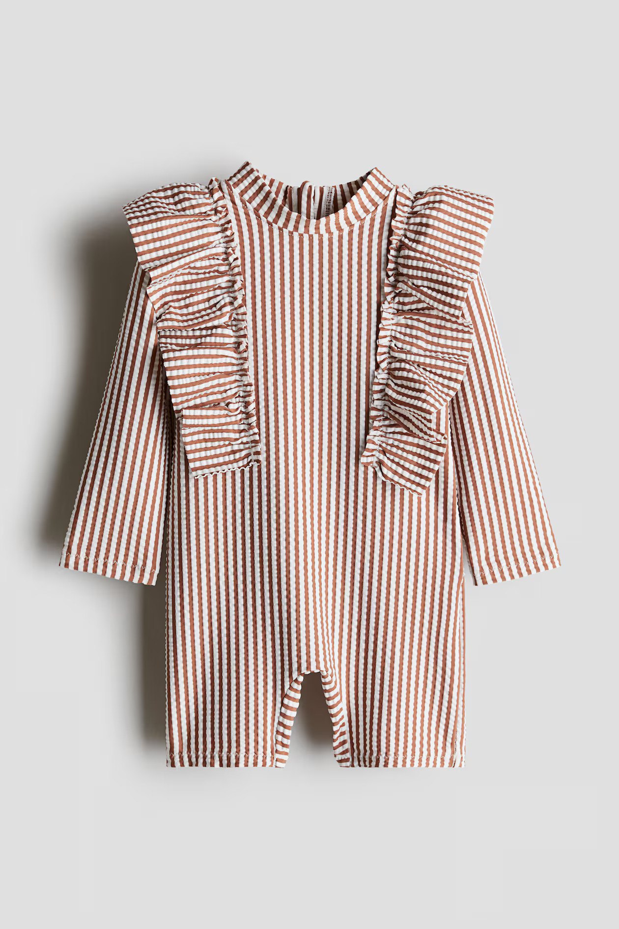 Flounce-Trimmed Swimsuit | H&M (US + CA)