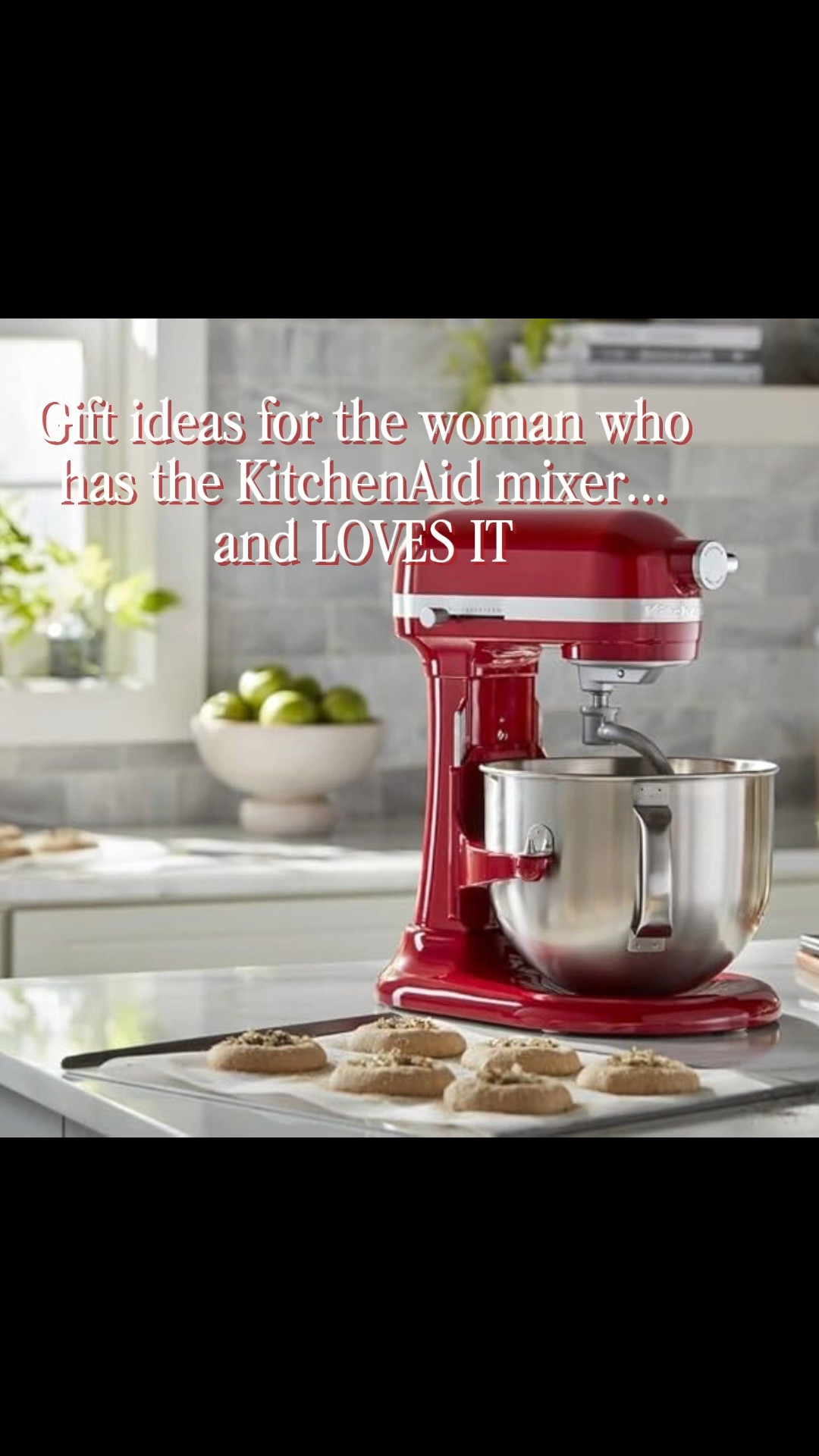 GIFT IDEAS for the KitchenAid baker & chef! Or if she doesn’t have a KitchenAid mixer yet, add that to your list! 

#LTKHome #LTKGiftGuide #LTKHoliday