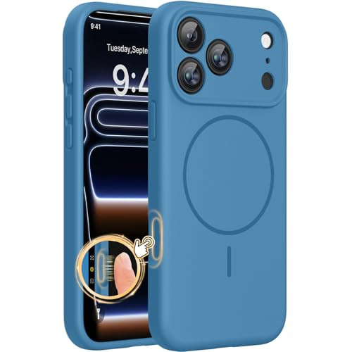 Miracase Magnetic for iPhone 17 Pro Case, Compatible with MagSafe, Integrated Silicone Camera Con... | Amazon (US)